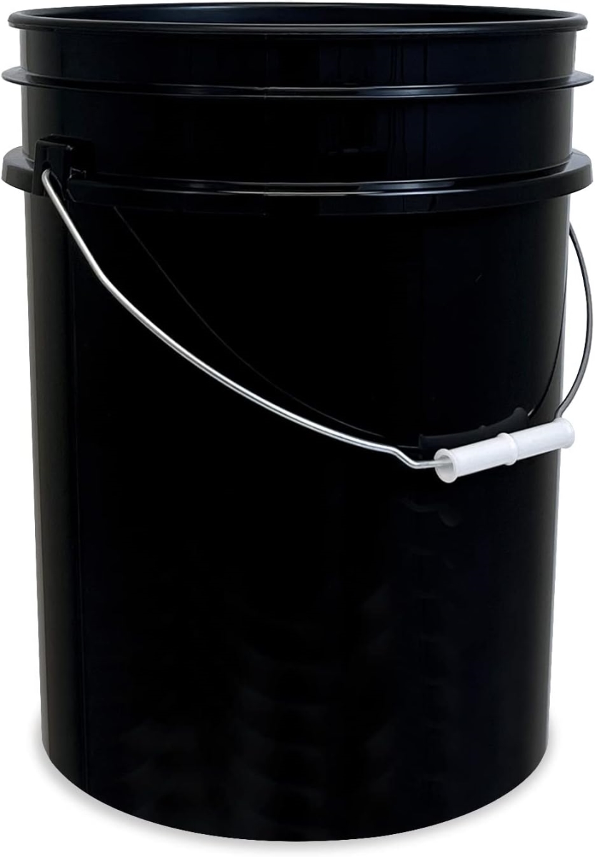 5 gal 0.90 Mil K Ecoblend Bucket, Black
