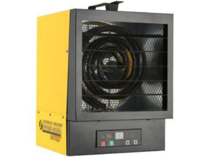 240V 5000W Utility Garage Electric Heater, Yellow & Black