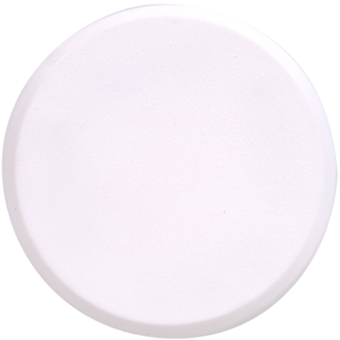 3 in. Hardware Essentials Door Knob Wall Guard, White