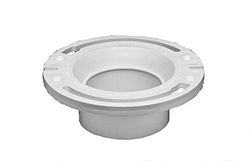 Flange Closet PVC Adjustable - 3 x 4 in.