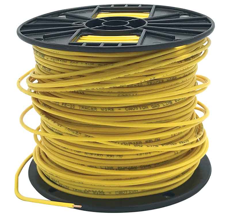 1842500 14 Gauge x 500 ft. Spool Yellow Tracer Wire