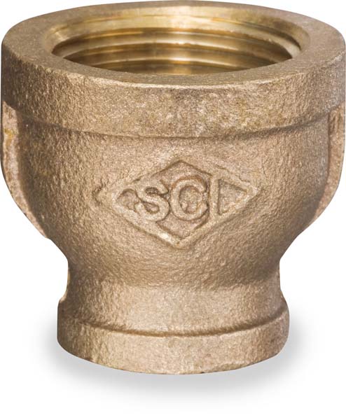UNLBRRC-2012 2 x 1.25 in. Universal Brass Reducing Coupler - 2012 Model, Bronze