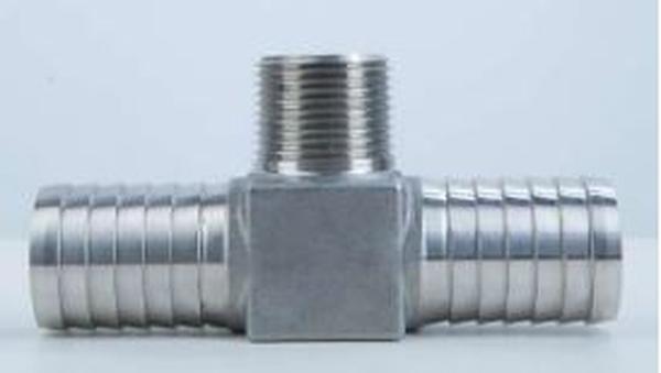 1 Insert x 1 Insert x 1 in. MIP Stainless Steel Insert Tee