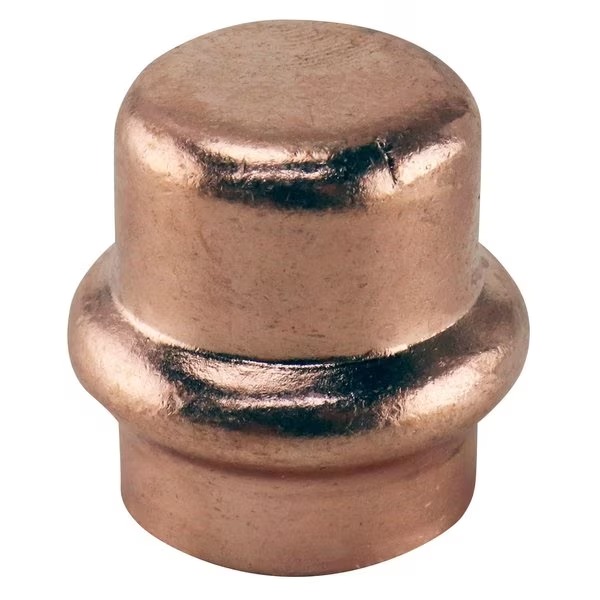 0.5 in. Copper Press Pressure Tube Cap