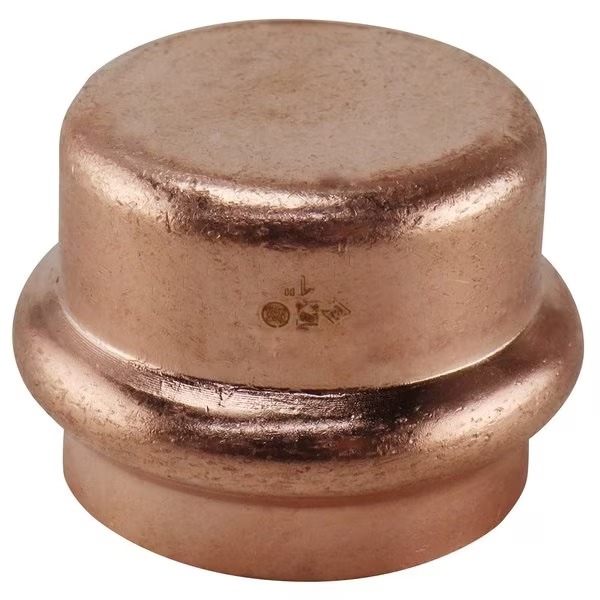 1 in. Copper Press Pressure Tube Cap