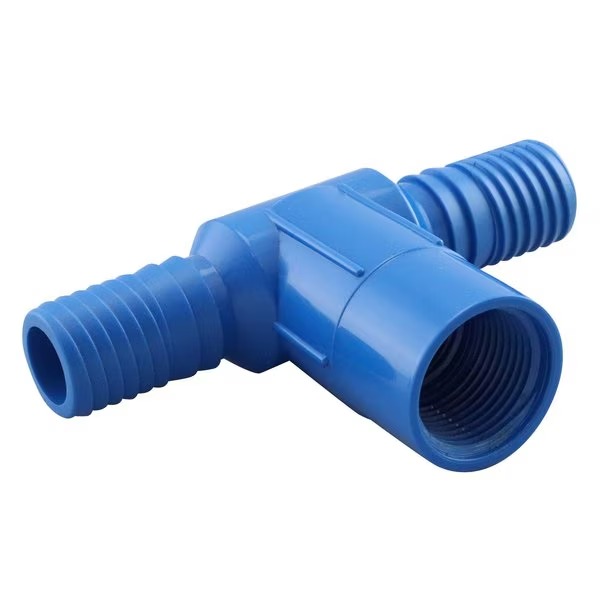 0.75 x 0.75 x 0.5 in. Dual Threaded Combination & Reducing Insert Tee Fitting