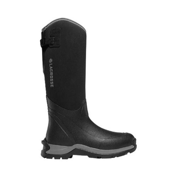 -Lacrosse Knee Boots, Black - Size 11