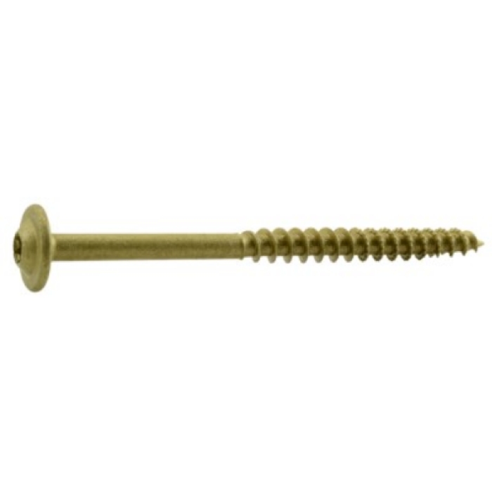 0.312 x 4 in. Star Drive Large Screws, Tan - XL1500