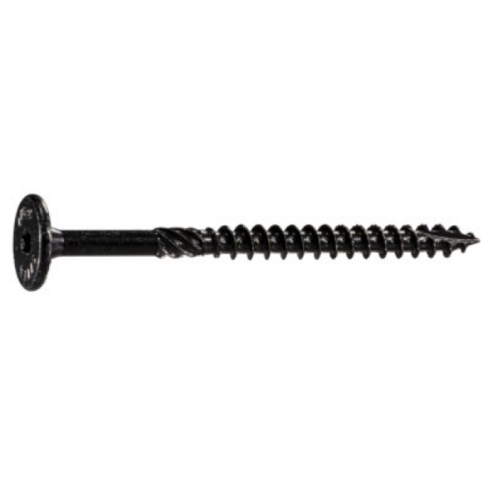 0.312 x 3.75 in. Star Drive Struct Screw, Black - XL150