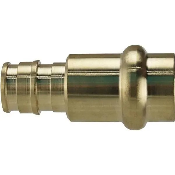 1/2 in. Brass PEX-A Barb x 1/2 in. Press Adapter