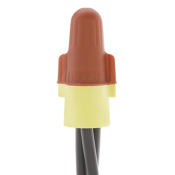 TM-RY-100P Terminator Red & Yellow Wire Connector - 100 Piece