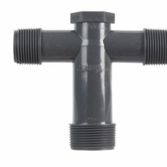 Tank Cross Long PVC - 1 x 14 in.