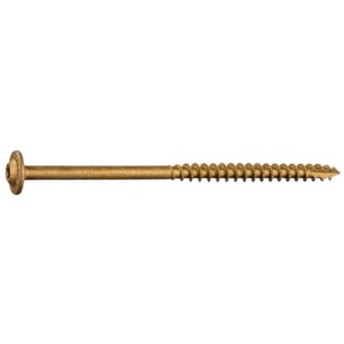 0.3125 x 5 in. Saber Drive Large Screws, Tan - XL1500
