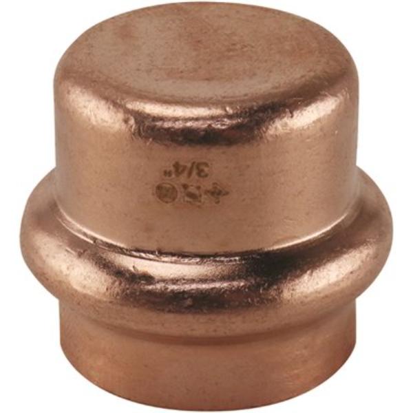 XPRCAP34 0.75 in. Copper Press Pressure Tube Cap