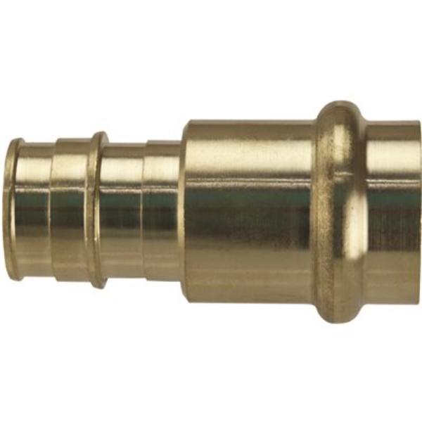 3/4 in. Brass PEX-A Barb x 3/4 in. Press Adapter