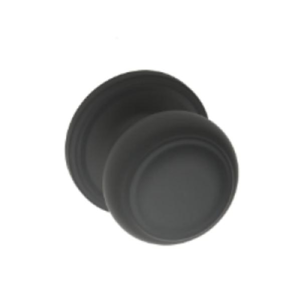 CK2090BC Colonial Half Dummy Knob, Black