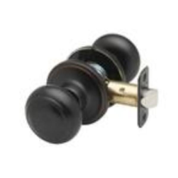 Colonial Privacy Knob, Satin Stain