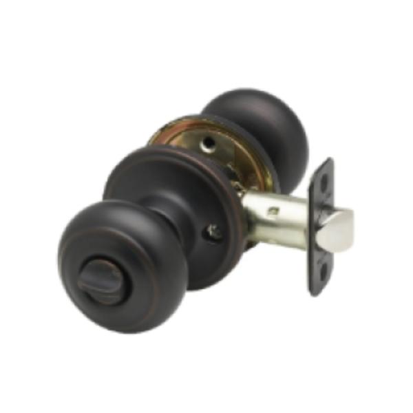 Colonial Privacy Knob, Tuscan Bronze