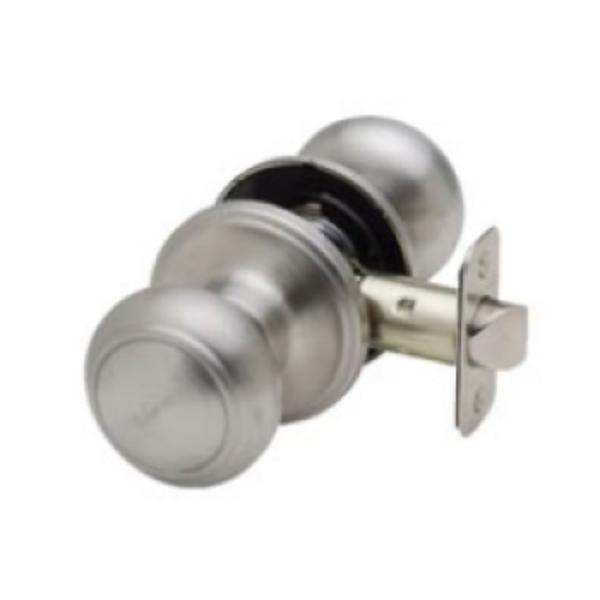 Colonial Passage Knob, Satin Stain
