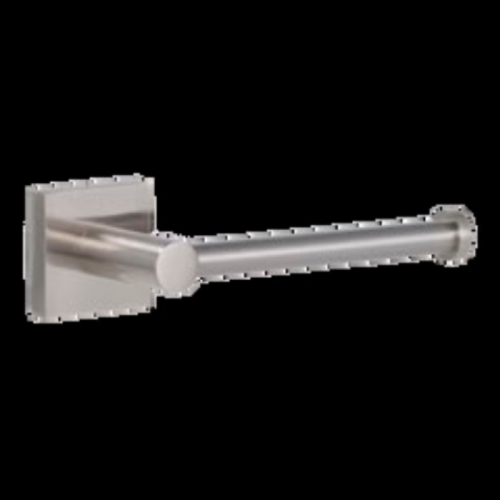 Euro Paper Holder, Satin Nickel