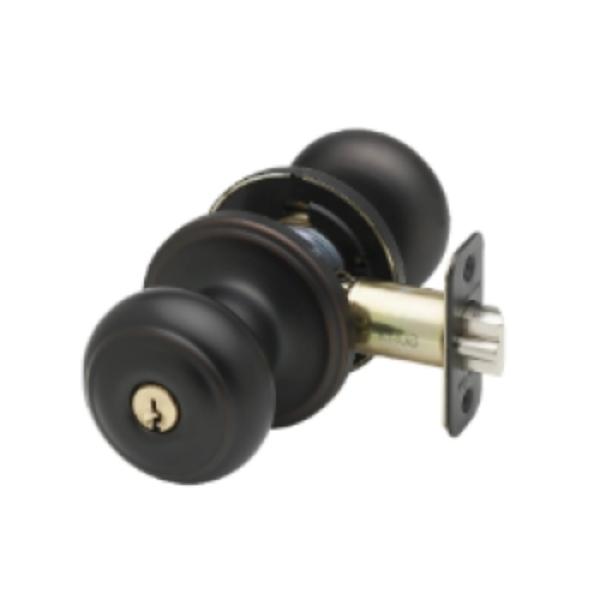 Colonial Entry Knob, Tuscan Bronze