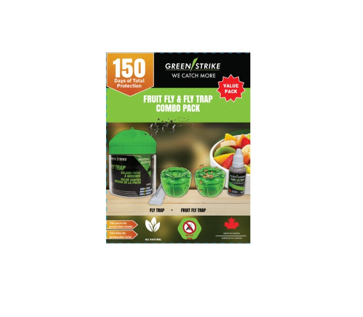 25069 Fruit Fly & Fly Trap Attractant Combo