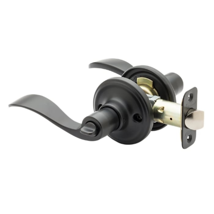 Waverlie Privacy Lever, Black