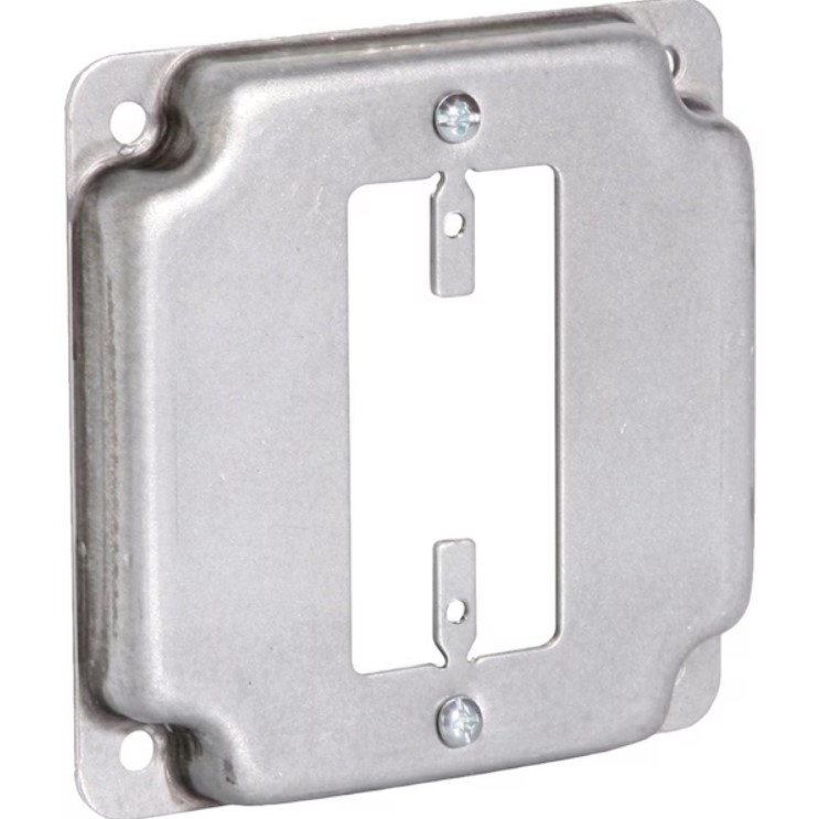 Picture of Southwire G1947-UPC 4 in. GFCI Outlet Square Box Cover