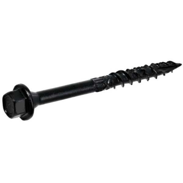 0.25 x 4 in. Power Pro Timbertite Structural Screws - Black