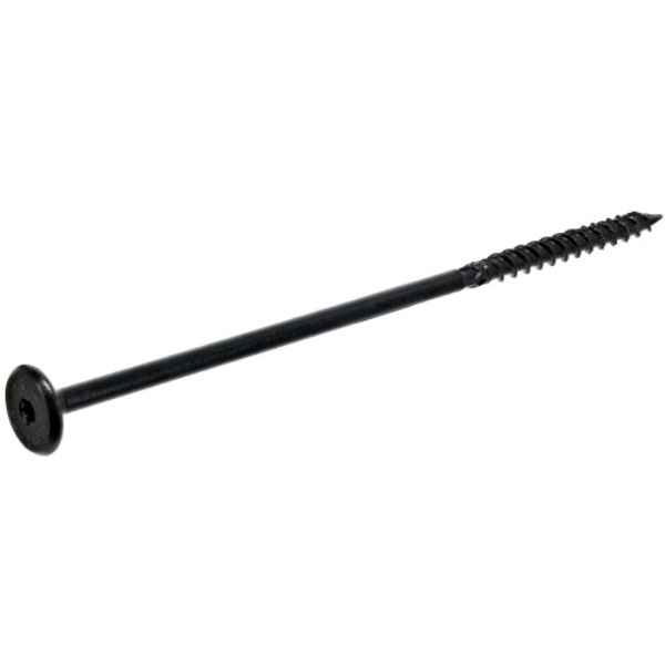 0.25 x 7 in. Power Pro Lumbertite Structural Screws - Black