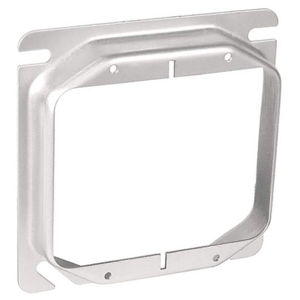Picture of Southwire 52C18-UPC 4 x 0.75 in. Steel Metallic 2-Gang 2-Device Square Cover