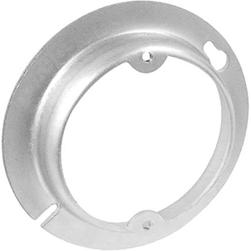 Picture of Southwire 54C3-UPC 4 x 0.5 in. Raised Steel Metallic Round Cover with Open Ears