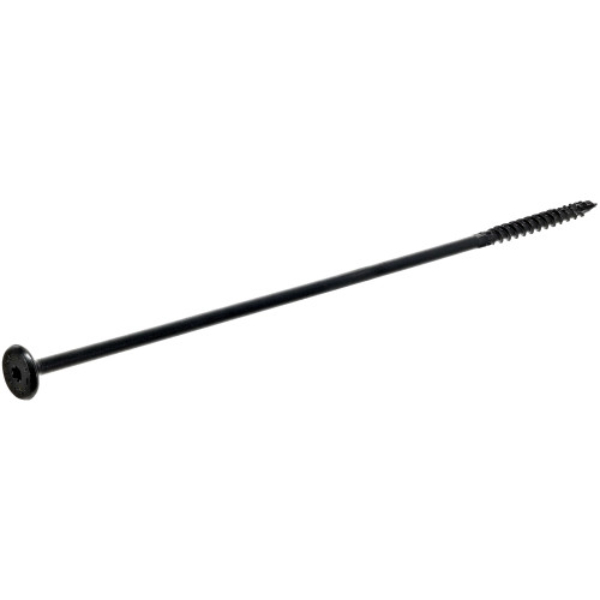 0.25 x 12 in. Power Pro Lumbertite Structural Screw - Black
