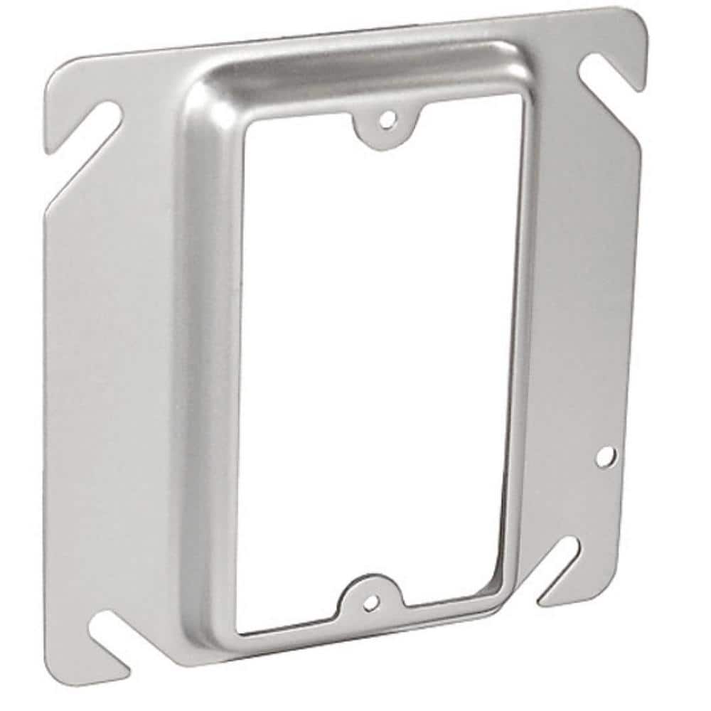 Picture of Southwire 52C13-UPC 4 x 0.5 in. Steel Metallic 1-Gang Single-Device Square Cover