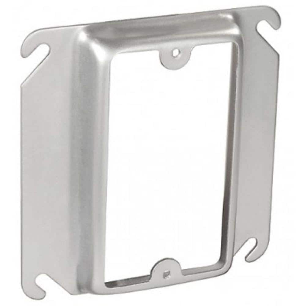 Picture of Southwire 52C14-5-8-UPC 4 x 0.62 in. Steel Metallic 1-Gang Single-Device Square Cover