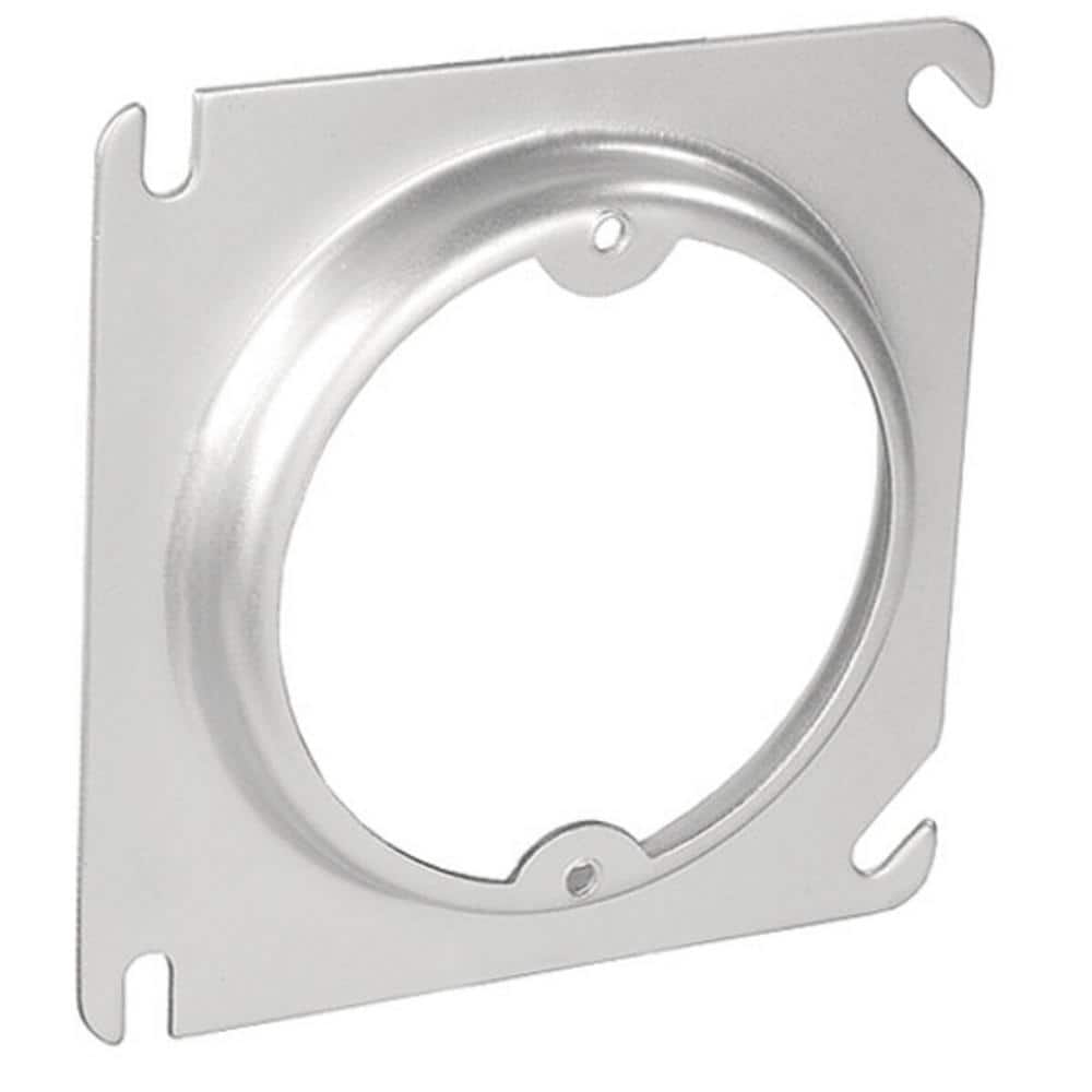 Picture of Southwire 52C3-UPC 4 x 0.5 in. Raised Steel Metallic Square Cover