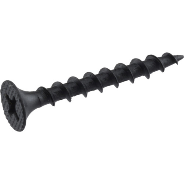 No.6 x 2 in. Fas-N-Tite Coarse Thread Drywall Screws - 1 lbs Box - Black