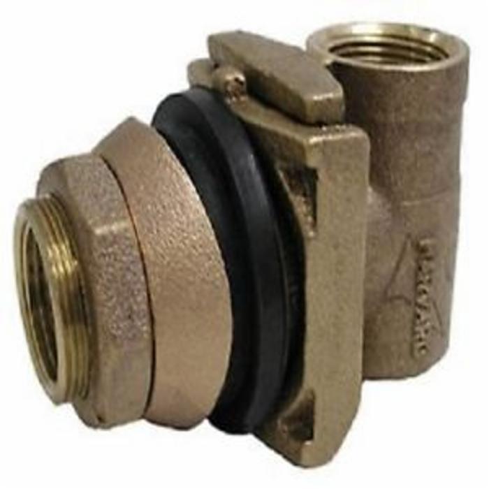 PT800NL Pitless Adapter Bronze - 1 in.