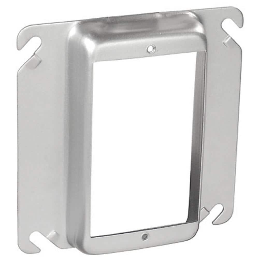 Picture of Southwire 52C14-UPC 4 x 0.75 in. Steel Metallic 1-Gang Single-Device Square Cover