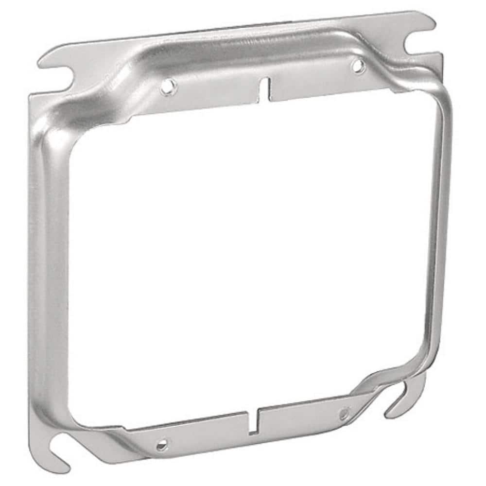 Picture of Southwire 52C17-UPC 4 x 0.5 in. Raised Steel 2-Gang 2-Device Square Cover