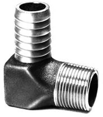 Picture of American Granby NLRBHE1X3-4 Cast Bronze Hydrant Elbow - 1 x 0.75 in.