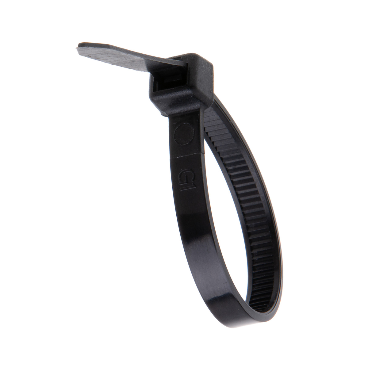 GRP-450B 4.75 in. Min Cable Ties, Black - Pack of 100