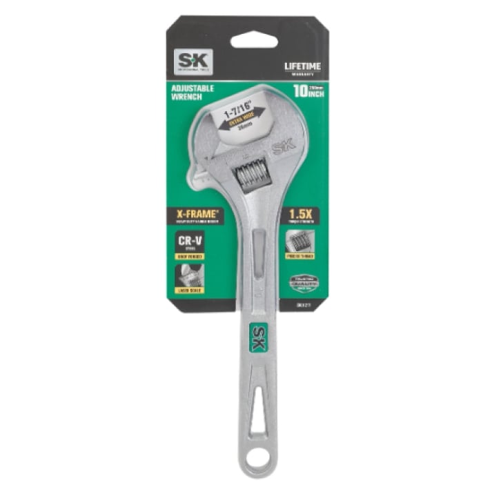 SK01217 10 in. Adjustable Wrench Tool Set