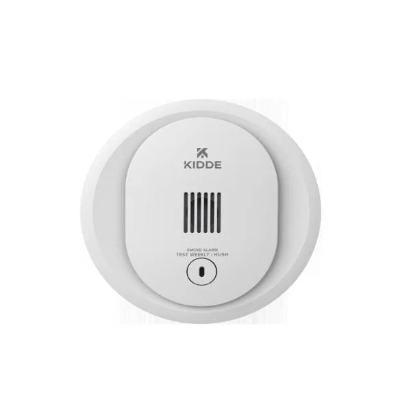 Safety  4 in. Smoke Alarm with AA Battery Backup - White