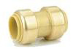 BPC1-2NL No Lead Brass Push Coupling - 0.5 in.