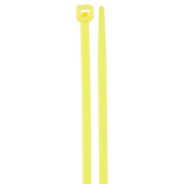 GRP-840YL 8 in. Cable Ties, Yellow - Pack of 100