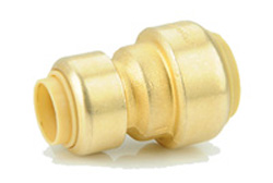 BPRC3-4X1-2NL No Lead Brass Push Coupling - 0.75 x 0.5 in.