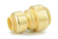 Picture of American Granby BPRC1X3-4NL Brass Push H On Red Coupling - 1 x 3 in.