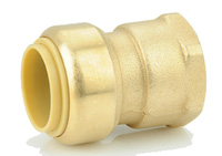 Picture of American Granby BPFA1NL 1 in. Brass Push On Female Adapter