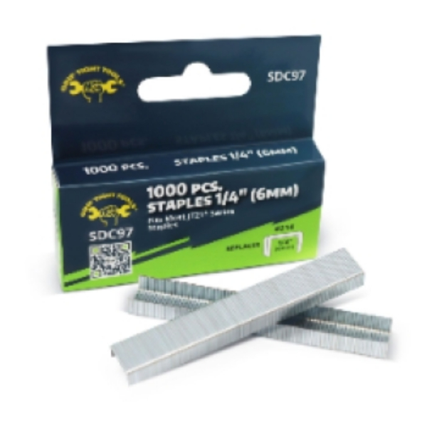 SDC97 0.25 in. Steel Staples